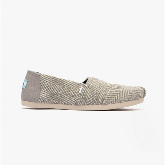 TOMS ALPARGATA Ladies Espadrille Grey - Shuperb