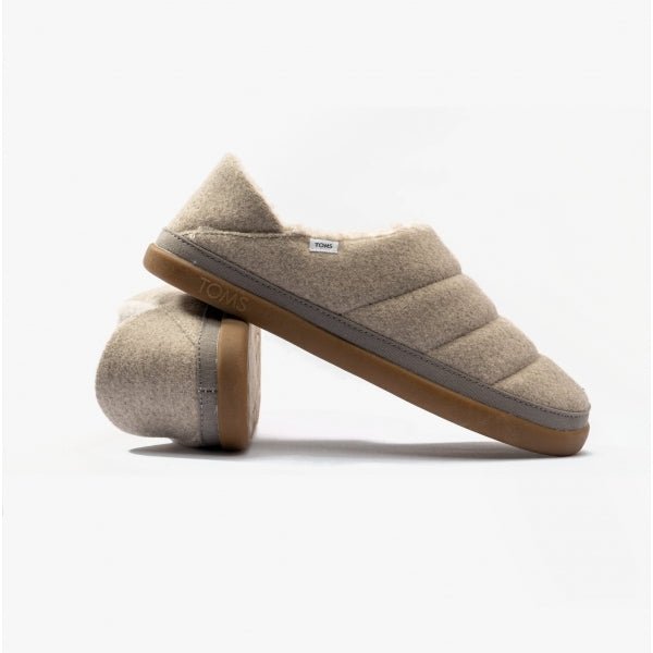 TOMS EZRA Ladies Slippers Beige - Shuperb