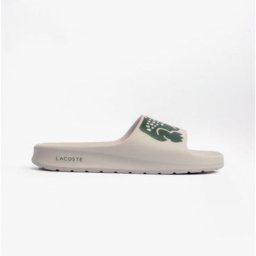 Lacoste CROCO 2.0 Ladies Slides White/Dark Green - Shuperb