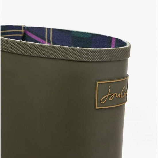 Joules FIELD WELLY Ladies Wellies Rosin Green - Shuperb