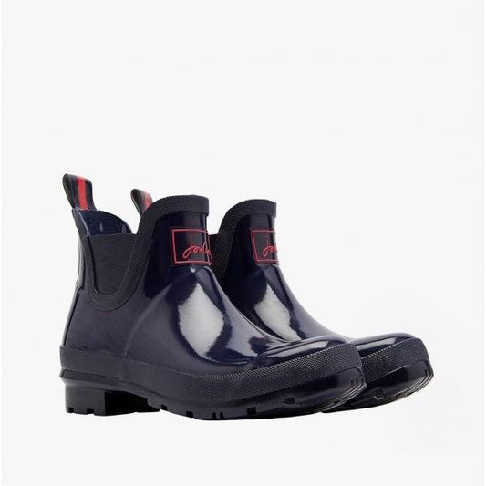 Joules WELLIBOB Ladies Rubber Wellies French Navy - Shuperb