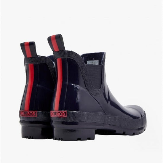 Joules WELLIBOB Ladies Rubber Wellies French Navy - Shuperb