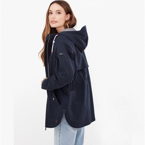 Joules SHORESIDE Ladies Raincoat French Navy - Shuperb