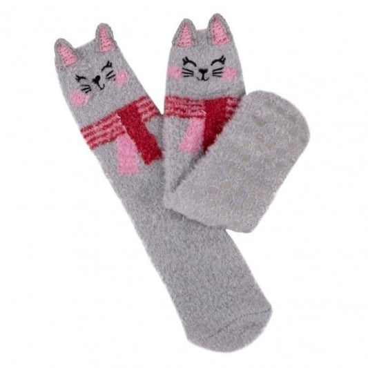 Totes Isotoner NOVELTY SUPERSOFT Female Socks Cat: One Size - Shuperb