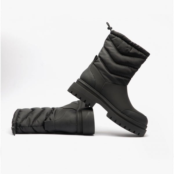 Rocket Dog DITA Ladies Winter Boots Black - Shuperb