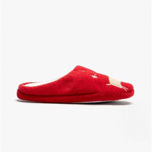 Jo & Joe DANCER Ladies Slippers Red - Shuperb