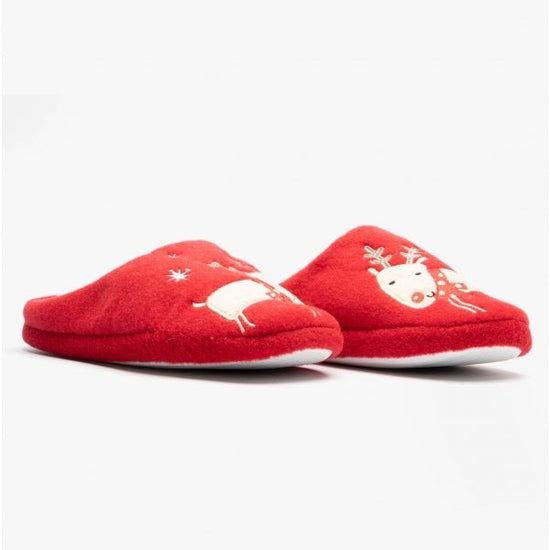 Jo & Joe DANCER Ladies Slippers Red - Shuperb