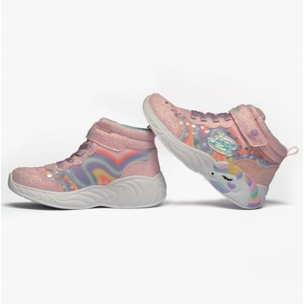 Skechers UNICORN DREAMS - MAGICAL DREAME Girls Trainers Light Pink - Shuperb