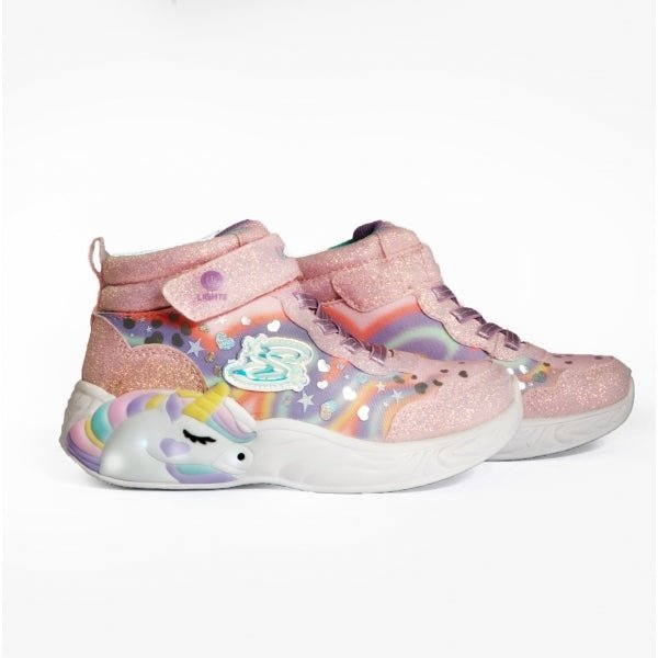 Skechers UNICORN DREAMS - MAGICAL DREAME Girls Trainers Light Pink - Shuperb