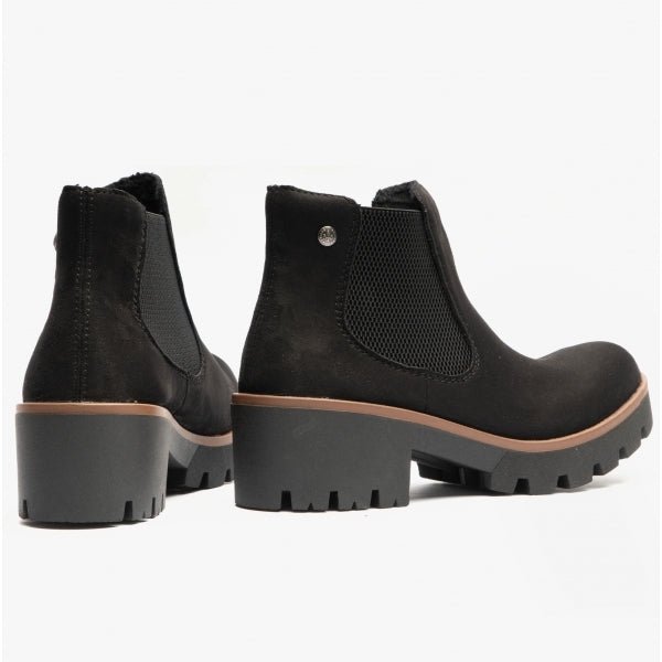 Rieker 79265 - 00 Ladies Chelsea Boots Black - Shuperb