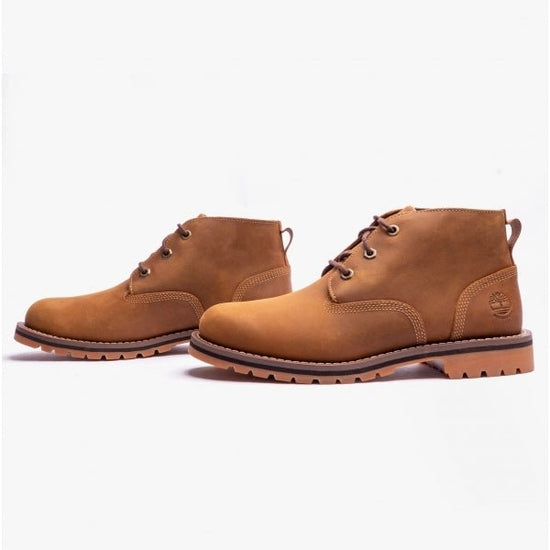 Timberland Larchmont II Mens Waterproof Full Grain Chukka Boots Rust - Shuperb