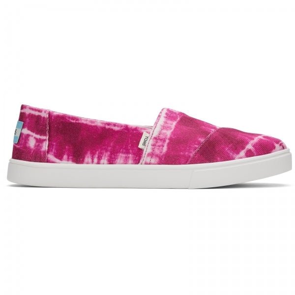 TOMS ALPARGATA CUPSOLE Ladies Vegan Slip - On Espadrilles Pink - Shuperb