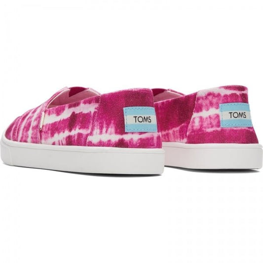 TOMS ALPARGATA CUPSOLE Ladies Vegan Slip - On Espadrilles Pink - Shuperb