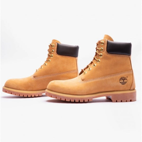 Timberland 6" PREMIUM Mens Leather Ankle Boots Yellow - Shuperb