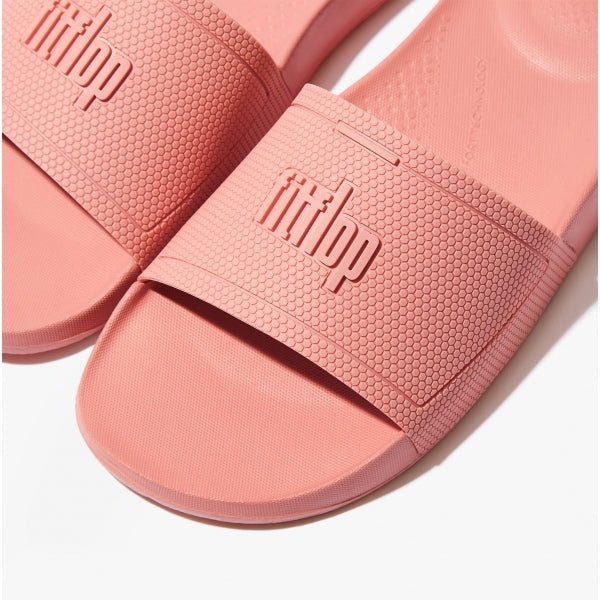 FitFlop iQUSHION Ladies Rubber Pool Sliders Corralina - Shuperb