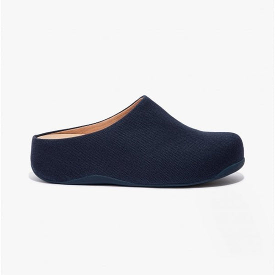 FitFlop SHUV Ladies Canvas Clogs Midnight Navy - Shuperb