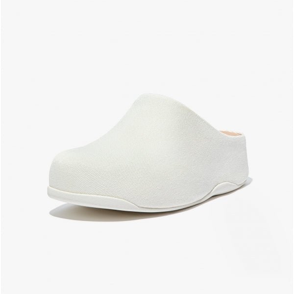 FitFlop SHUV Ladies Canvas Clogs Cream - Shuperb