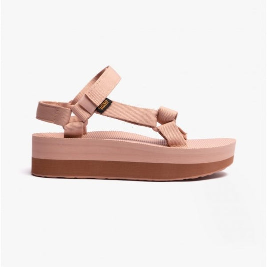 Teva FLATFORM UNIVERSAL Ladies Sandals Maple Sugar/ Lion - Shuperb