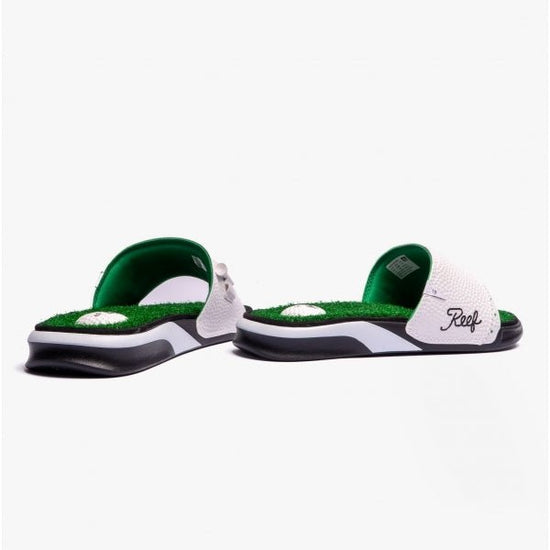 Reef MULLIGAN SLIDE Mens Sliders Green - Shuperb