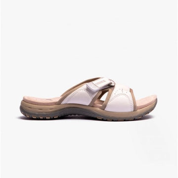 Free Spirit WICKFORD 2 Ladies Mule Sandals White - Shuperb