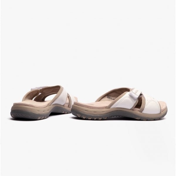 Free Spirit WICKFORD 2 Ladies Mule Sandals White - Shuperb