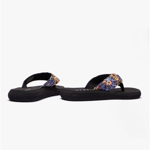 Rocket Dog SPOTLIGHT Ladies Flip - Flops Black Multi - Shuperb