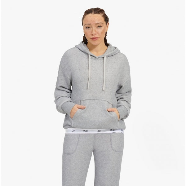 UGG LAWNA Womens Hoodie Grey Heather Shuperb