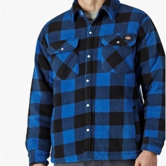 Dickies PORTLAND Mens Shirt Jacket Royal Blue - Shuperb