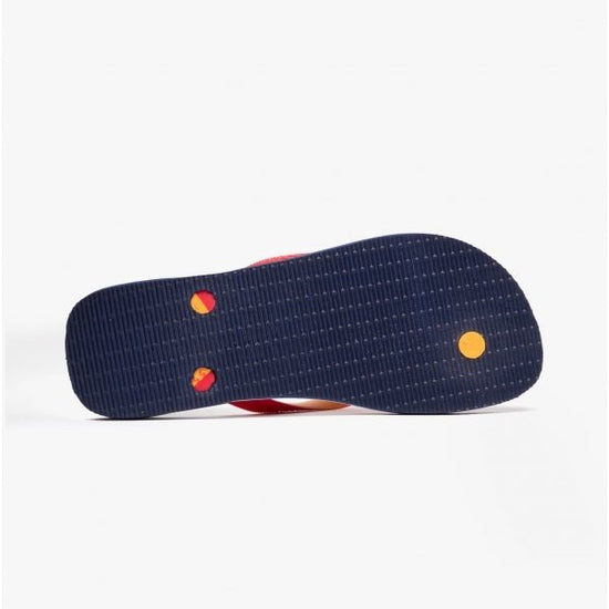 Havaianas HAV BRASIL MIX Unisex Flip Flops Navy Blue/Ruby Red - Shuperb