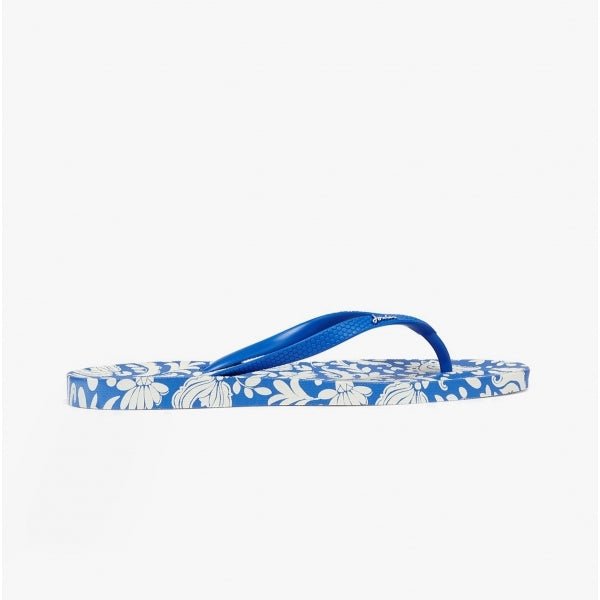 Joules SUNVALE Ladies Flip - Flops Indi Mosaic Blue - Shuperb