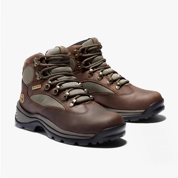 Timberland CHOCORUA GTX MID HIKER Ladies Leather Boots Dark Brown - Shuperb