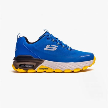 Skechers 237304 MAX PROTECT - FAST TRACK Mens Shoes Blue/Yellow - Shuperb