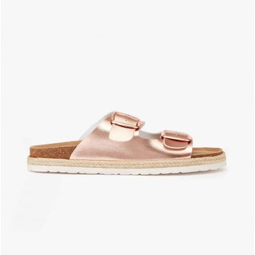 Joules 220994 - ROSGOLD REINA Ladies Sandals Rose Gold - Shuperb