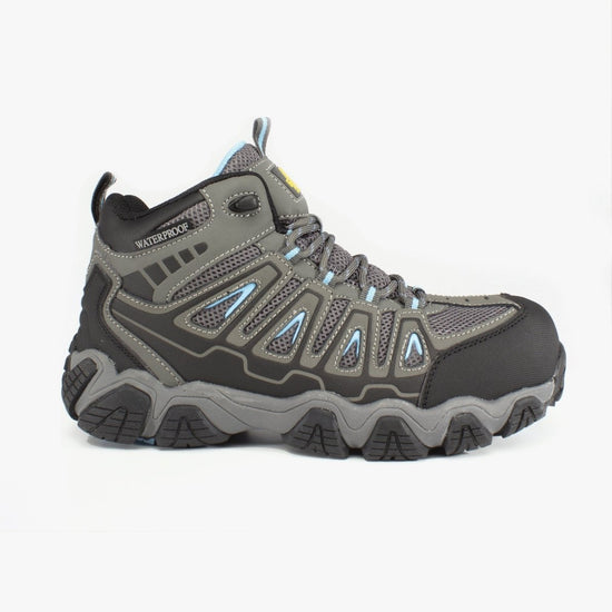 Amblers Safety AS802 Ladies Hiker Safety Boots Grey - Shuperb