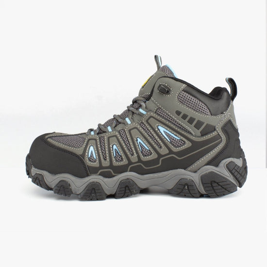 Amblers Safety AS802 Ladies Hiker Safety Boots Grey - Shuperb