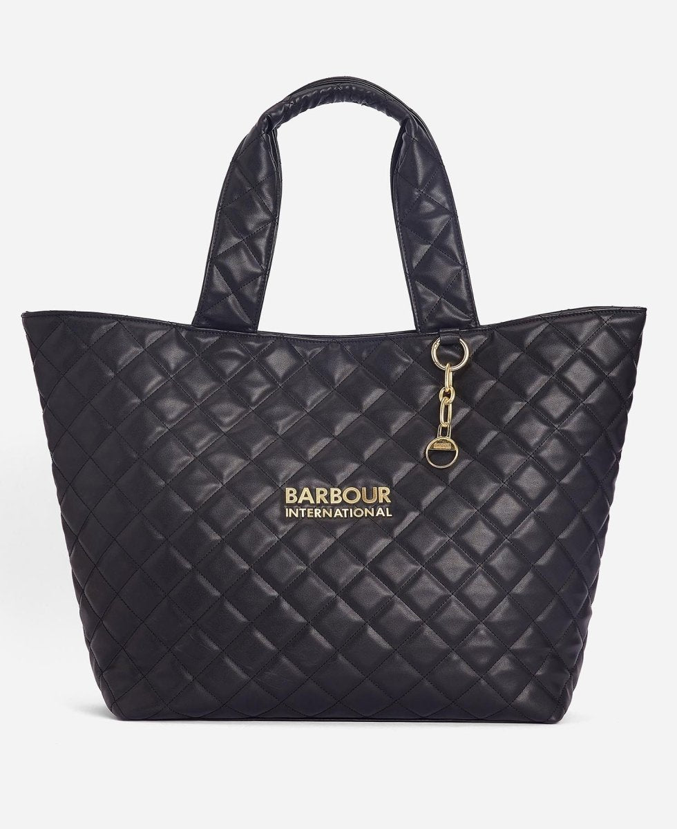 Barbour BATTERSEA Womens Tote Bag Black - Shuperb