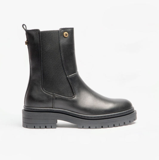 Barbour WHITLOCK Womens Chelsea Boots Black - Shuperb