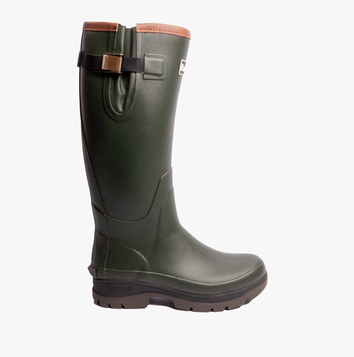 Barbour TEMPEST Womens Wellington Boots Olive - Shuperb