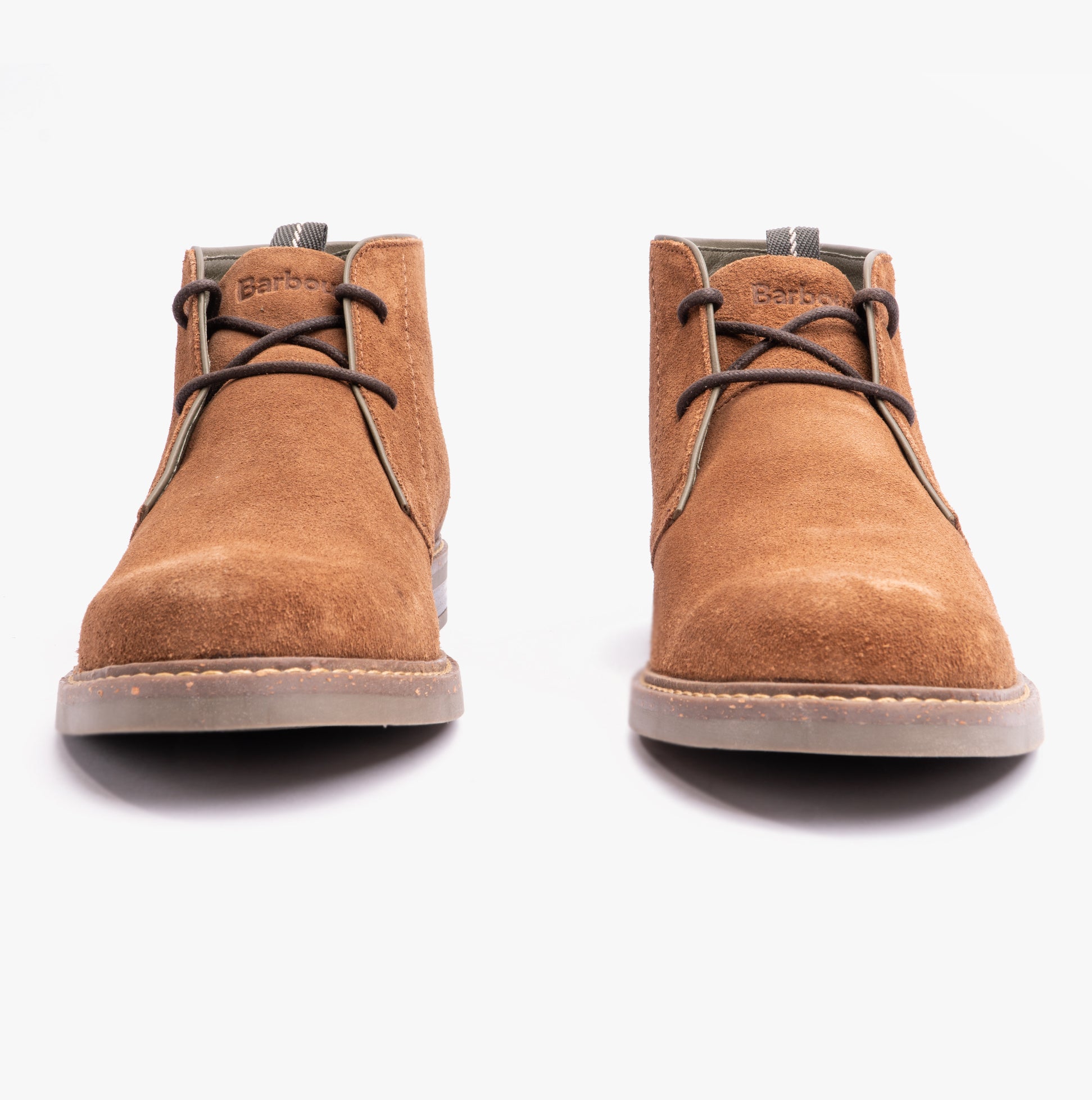 Barbour READHEAD Mens Chukka Boots Fawn Suede Shuperb