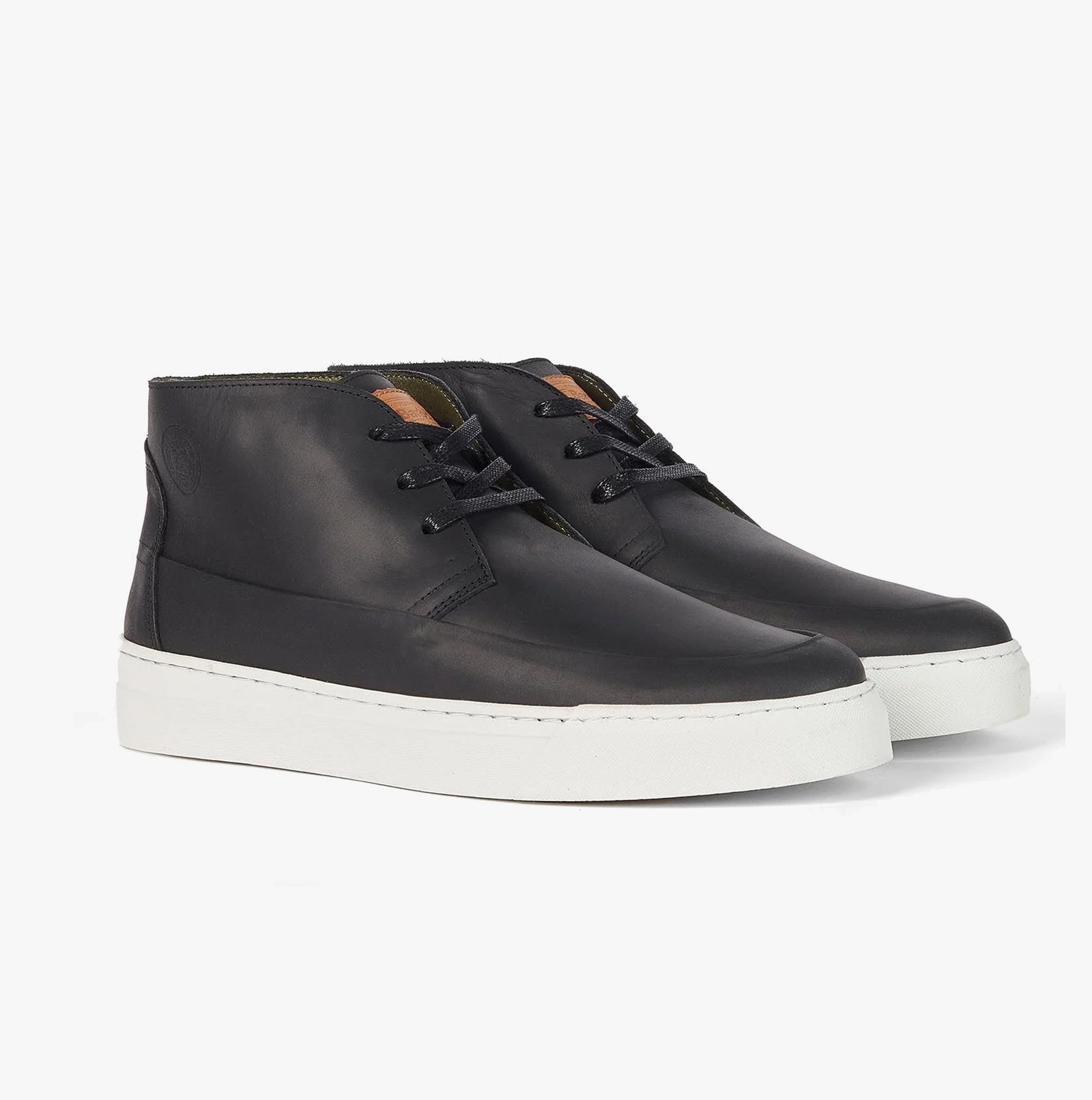 Barbour black chukka boots best sale