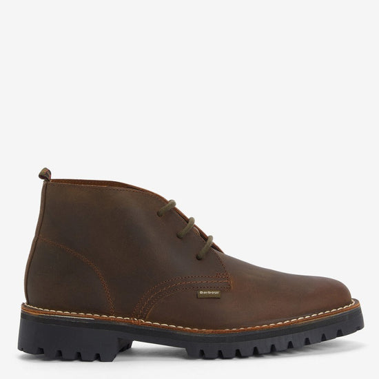 Barbour HOBART Mens Chukka Boots Brown - Shuperb