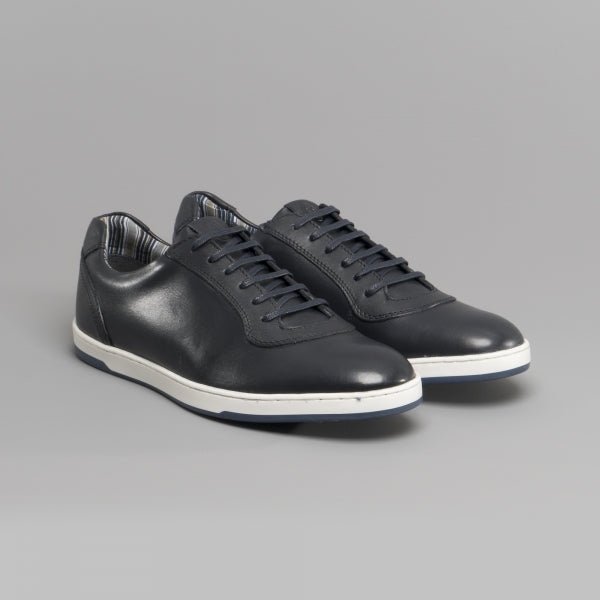 Base London HUSTLE Mens Trainers Navy - Shuperb