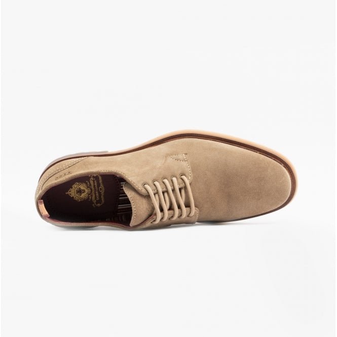 Base London HUGHES Mens Shoes Sand - Shuperb