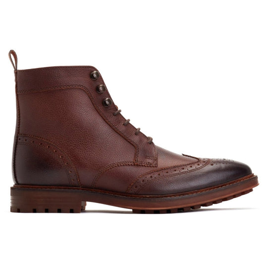 Base London HEMLOCK Mens Boots Brown - Shuperb