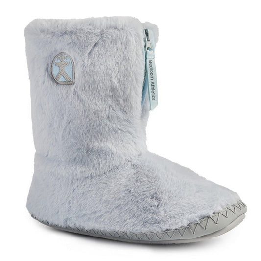 Bedroom Athletics Bedroom Athletics 210080257 Monroe Ladies Faux Fur Boots Arctic Blue / Trace Grey - Shuperb