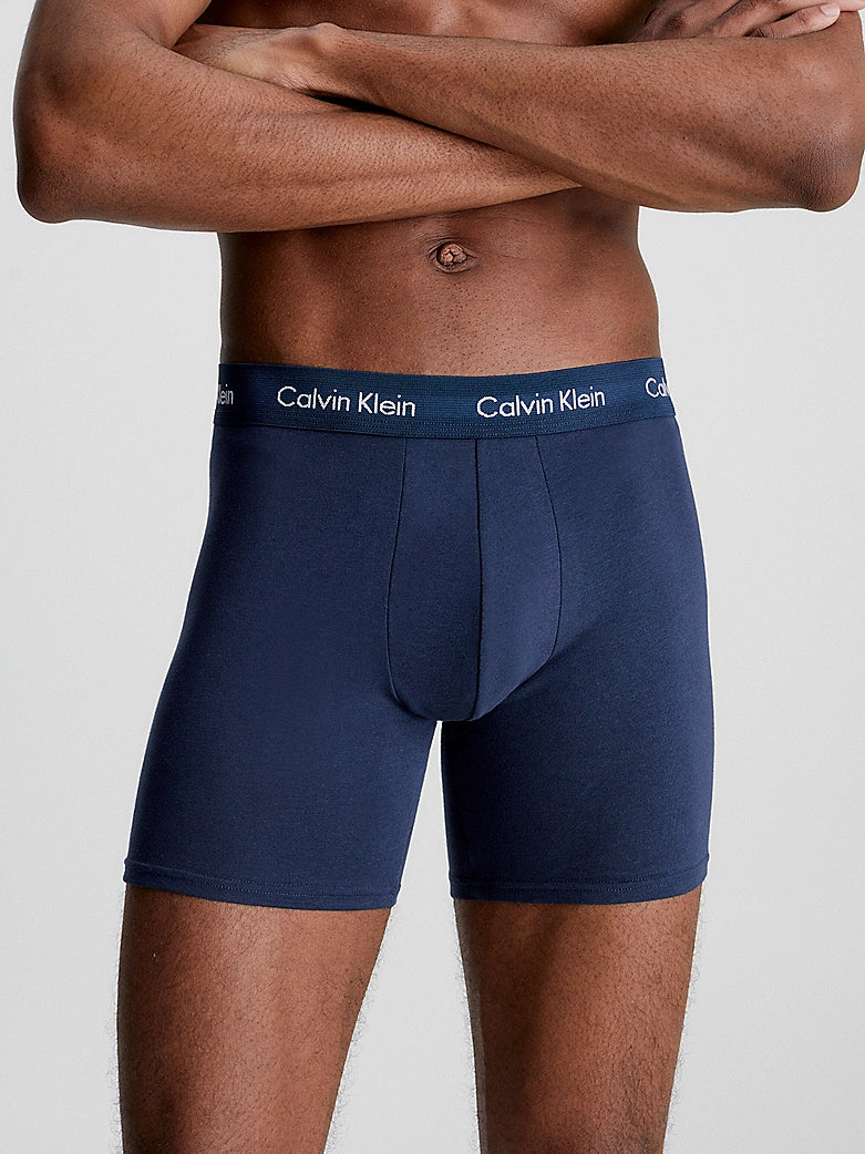 Calvin klein men's cotton stretch 3 pack boxer briefs best sale