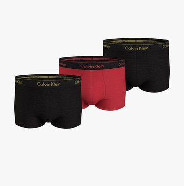 Calvin Klein 3 Pack Mens Trunks Multicoloured - Shuperb