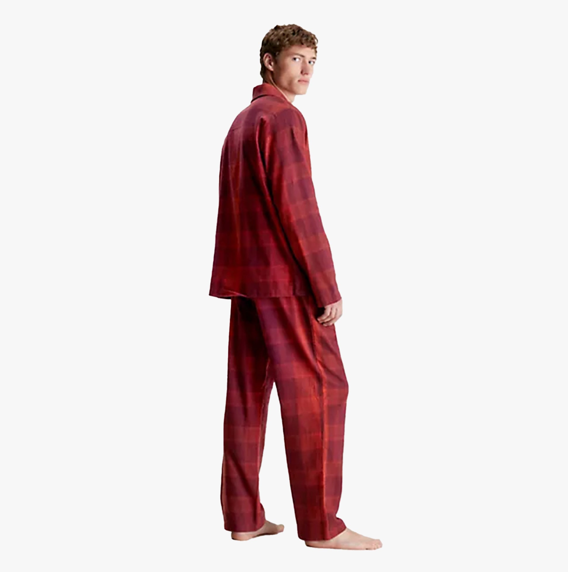 Mens Trouser Top Set Red Small