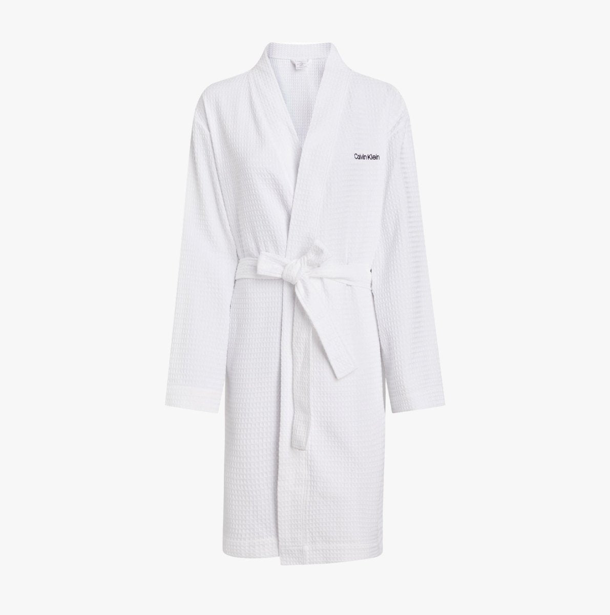 Calvin Klein Ladies Bathrobes White - Shuperb