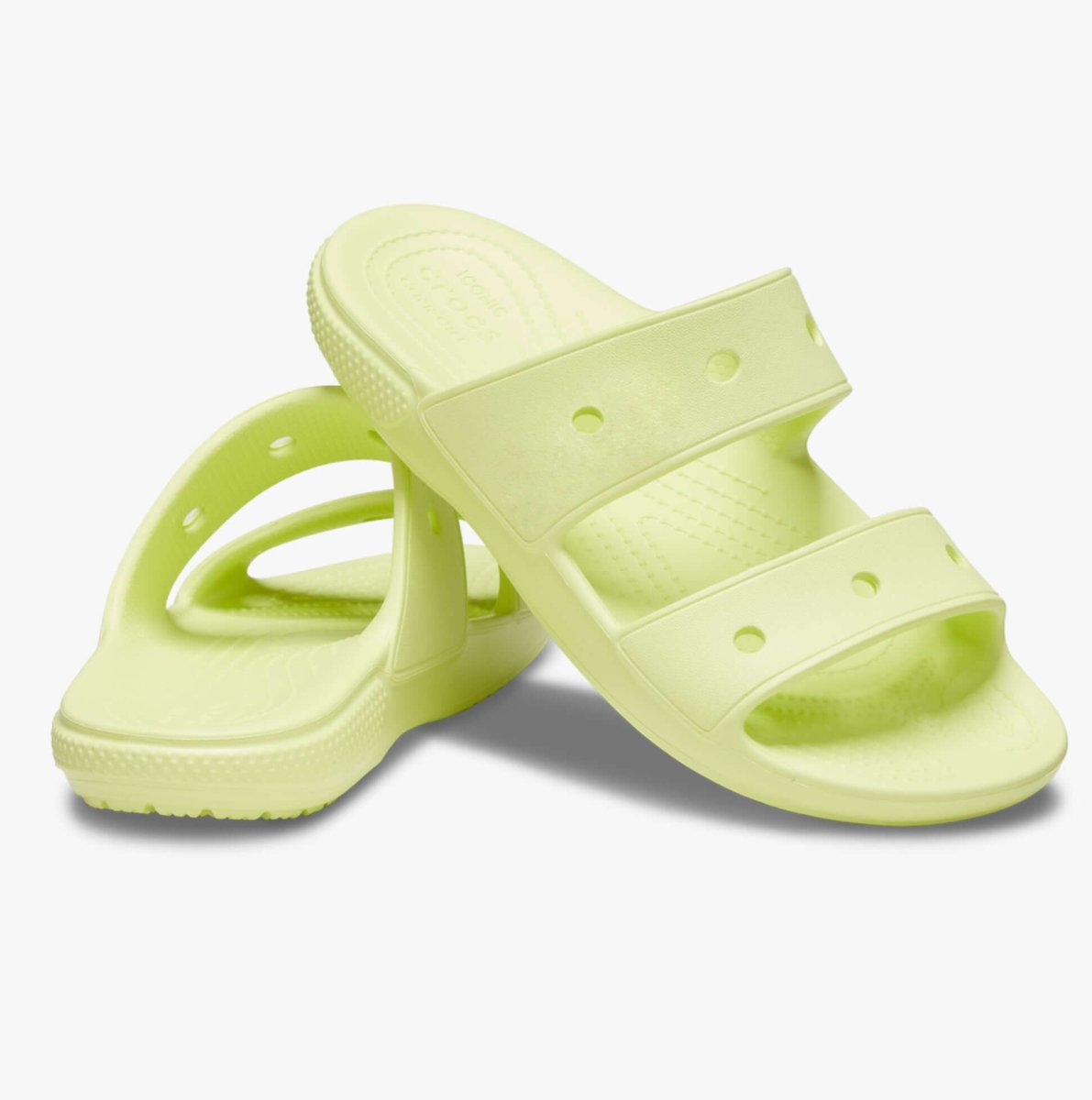 Crocs CLASSIC SANDAL Womens Sandals Lime Zest - Shuperb